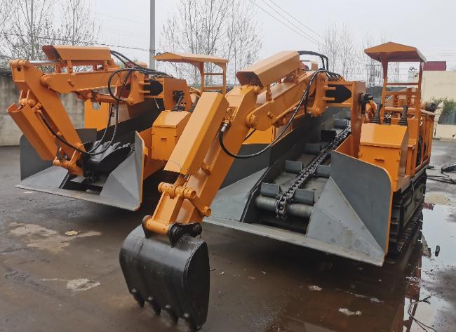 履帶扒渣機 履帶扒渣機