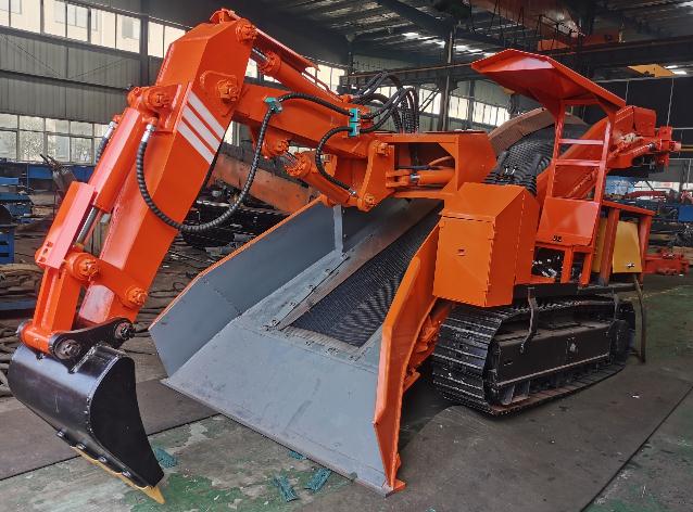 挖掘的時(shí)候，扒渣機(jī)出現(xiàn)大臂無力或整車無力等情況，是怎么回事呢？